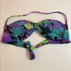 Roxy Convertible Bandeau Bikini Top